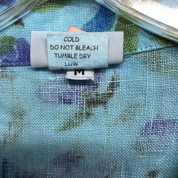 HABITAT Clothes To Live In Button Up Shirts Tops Womens Size Medium Lot of 2 - Picture 4 of 10